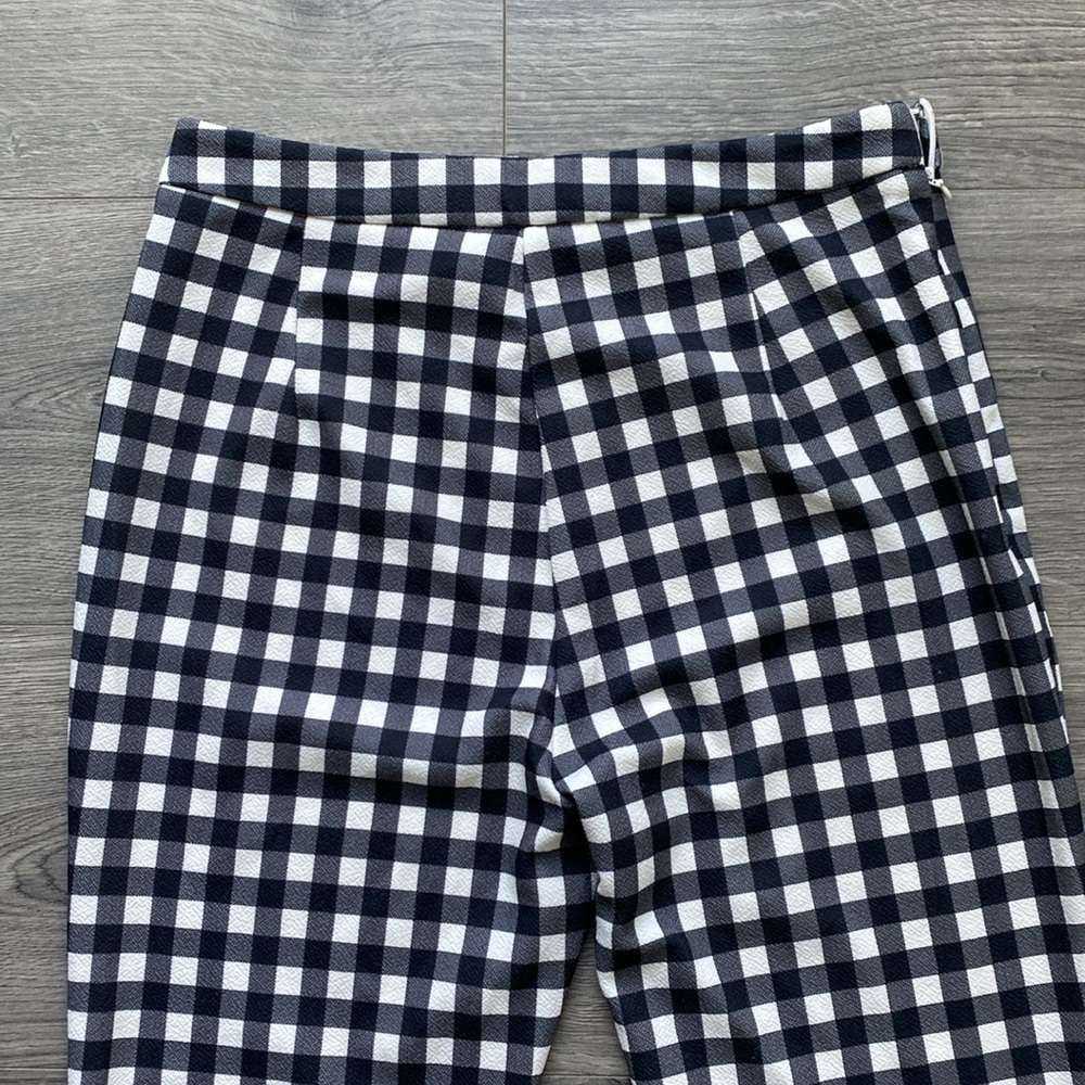 SHEIN Women’s Gingham Plaid Flare Pants - Picture 4 of 6